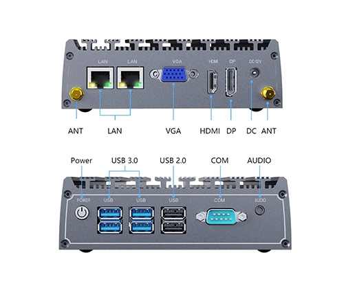 Industrial Computer Mini PC i7 i5 1065G7 10510U 