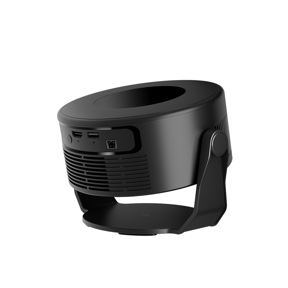 HY300Max Portable Home Theater Projector 4K Resolution Smart Android 14 Operating System Manual 3D Movie Viewing Video Laser