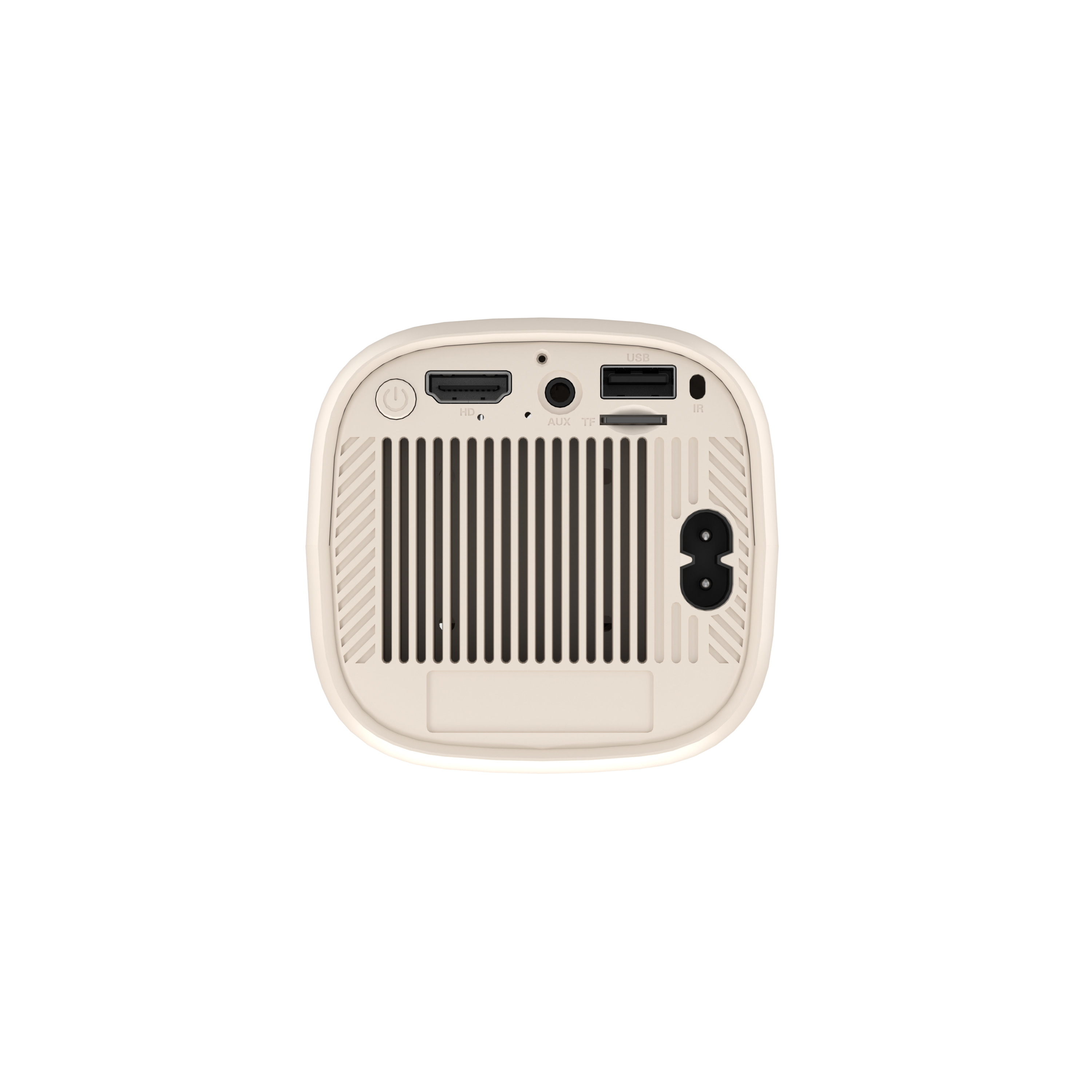 V2-Coolita Portable Projector: 1280x720P LED Light, Wireless Mirroring, & Free Streaming – Compact On-Demand Entertainment Anywhere