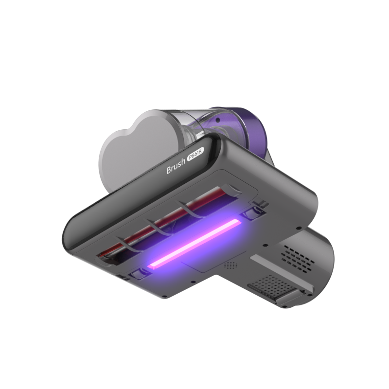 P861 Powerful Mattress Bed Vacuum Cleaner, 2-Speed (14kPa/18kPa) Mattress Vacuum with Pink Light Dust Detection, 253.7nm UV-C Light, LED Display, HEPA Filter, 149℉ Heat, Aroma for Bed Couch Carpet