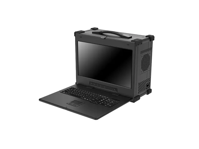 Stellar S100 Compact Tower AI Workstation, 759–4000 TOPS AI Computing Power, RTX 5060 Ti to RTX PRO 6000 Graphics, Optional 500NIT High-Bright Outdoor 4K Display, Air-Cooled Desktop for Field Work, Military, Medical & Edge AI Inference