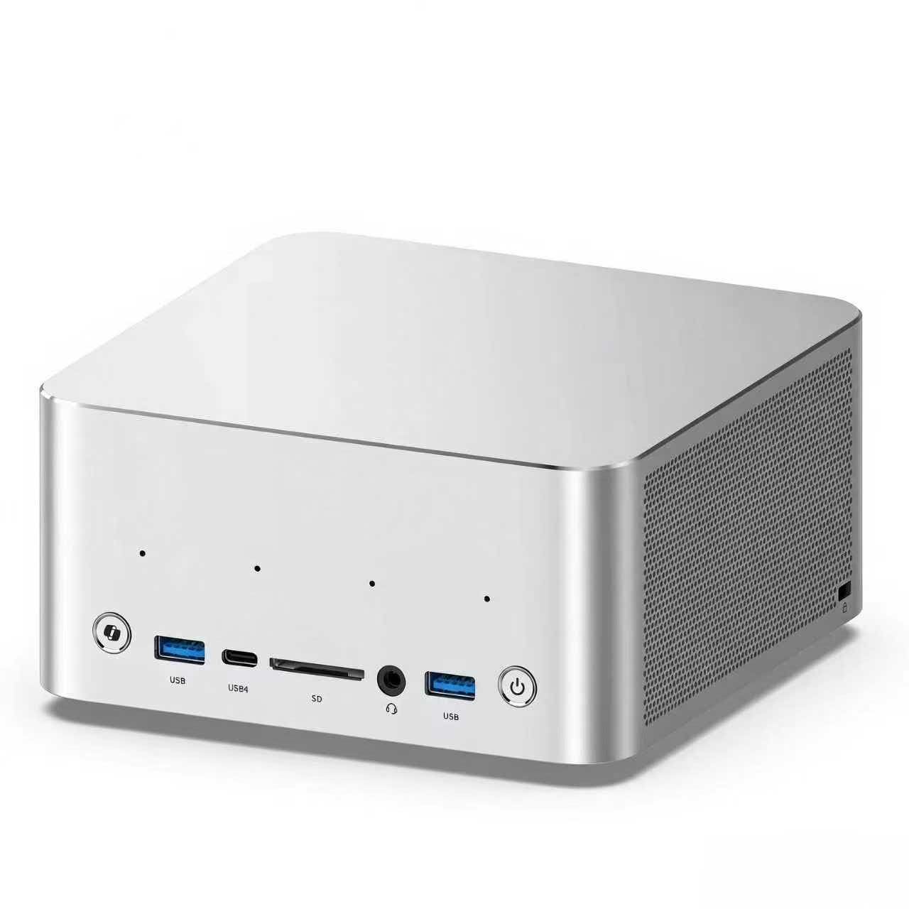 F9A AI Mini Workstation, AMD Ryzen AI Max+ PRO 495, 55 TOPS NPU, 192GB LPDDR5X, Dual M.2 PCIe4.0, WiFi7, Dual 2.5G LAN, 8K Multi-Display, OCuLink eGPU
